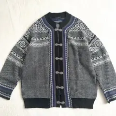 【美品】 JEANASIS チロルカーディガン ノルディック 秋冬 フリーサイズ