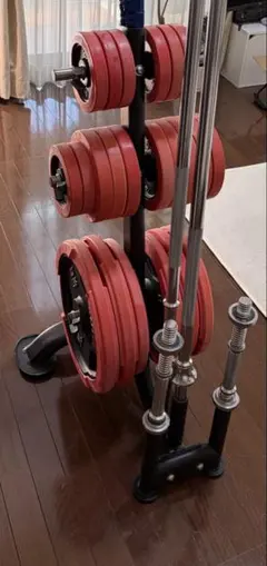 iROTEC ベンチとウエイトプレートセット 130kg おまけ付き 引き取り