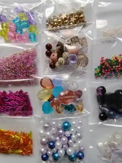 ハンドメイド用 ビーズ アクセサリーパーツ 大量セット