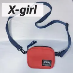 X-girl ミニショルダーポーチ　デジカメケースのサムネイル