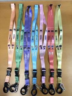 TinyTAN 紅茶花伝 ネックストラップ 7種セット　新品未使用