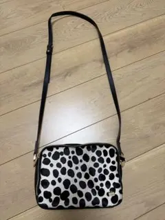 LA BAGAGERIE ドット柄 ショルダーバッグ