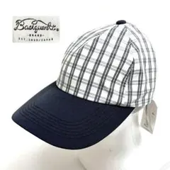 新品 BASIQUENTI ロングビルキャップ チェック柄 帽子 57-59cmのサムネイル