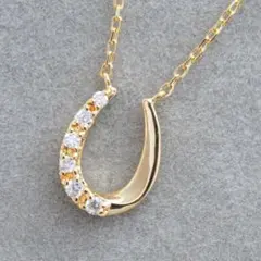 ベルシオラ　BELLESIORA ホースシューネックレス　18Kゴールド保証書有 ベルシオラ BELLESIORA ホースシューネックレス 18Kゴールド保証書有