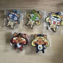 モンハン　モンスターハンター　ケロロ軍曹　カプセルラバーマスコット　セット