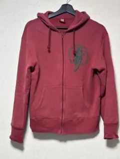 y2k❤️00s HYSTERIC GLAMOUR デビル ヒスガール パーカー ヒステリックグラマー デビルガール ロゴ ジップパーカー Lサイズ