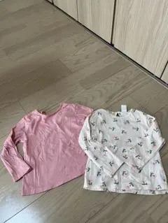 H&M 長袖カットソー 2枚セット 86 バースデイ　西松屋　ユニクロ　保育園のサムネイル