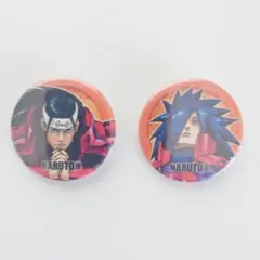 NARUTO展 キービジュアル忍Ver. 缶バッジセット　柱間　マダラ