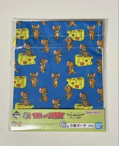 一番くじ　トムとジェリー　G賞　巾着ポーチ