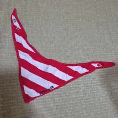 COMME CA ISM ベビー スタイ 赤白ボーダー