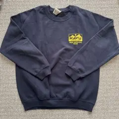 KAVU トレーナー ネイビー Mサイズ