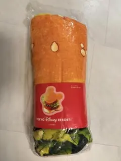 東京ディズニーリゾート ハンバーガー風ビッグタオル