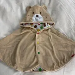 ミキハウス　ポンチョ