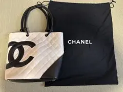 CHANEL カンボンライントートバッグ