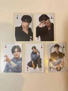 ☆超特急☆カイ　AwA AwA トランプ風　トレカ　5枚セット