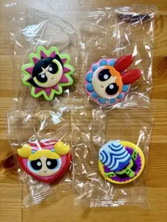 パワーパフガールズ ライトクリップ　4点セット
