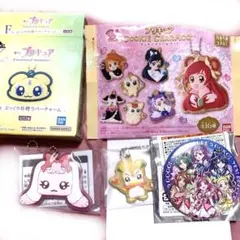 プリキュアオールスターズf 缶バッジ　一番くじ　妖精ラバーチャーム