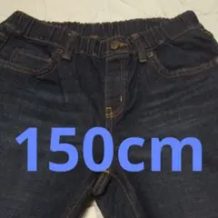 ユニクロ ジーンズ  150cm (XL) 紺