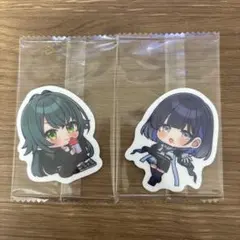 月村手毬、秦谷美鈴　ステッカー