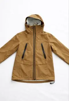 AIGLE ブラウン フード付き pretax マウンテンパーカー L