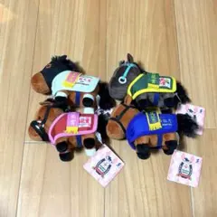 サラブレッドコレクション 馬服マスコットボールチェーン3 コンプリートセット