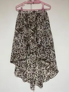 ヒョウ柄 スカート ハイロースカート レオパード アニマル ギャル Y2K