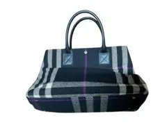 BURBERRY LONDON チェック柄 トートバッグ / ハンドバッグ