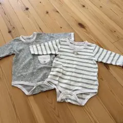ベビー服 ベビー用品 ベビー肌着 長袖肌着 ロンパース ベビーインナー