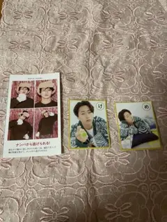 【匿名配送】猪狩蒼弥 切り抜き 証明写真&メロかるた