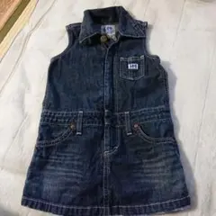 LEE ジャンバースカート デニム 100cm