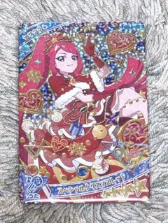 ひみつのアイプリ５弾　サクラ　スペシャルクリスマスレッド　AP5-008