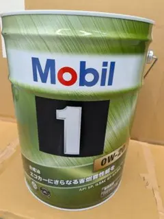 Mobil1 エンジンオイル 0W-20 モービル1 ペール缶　20Lのサムネイル