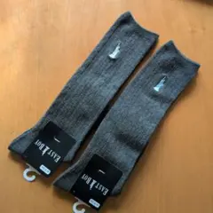 EASTBOY ハイソックス 19〜24cm グレー 2足のサムネイル