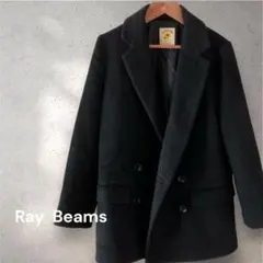 レイビームス　ダブルコート　黒のサムネイル