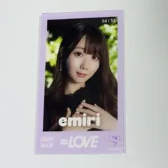 =LOVE イコラブ 大谷映美里 ミニフォト