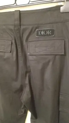 DIOR ロゴパッチ カーゴパンツ ブラック 44のサムネイル