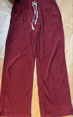 〜匿名配送〜 ワインレッド えんじ色　ワイドパンツ　Lサイズ