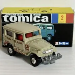 トミカG24ギフト　トヨタ ランドクルーザー(TOM TEAM)箱なし トミカG24ギフト トヨタ ランドクルーザー(TOM TEAM)箱なし - メルカリ