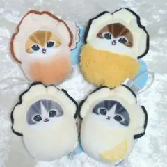 mofusand カキにゃんぷにゃぷにゃマスコット 全4種セット