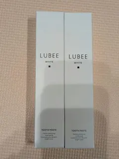 ルビーホワイト2本　歯磨き粉　ホワイトニング　LUBEE