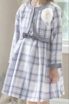 美品！キャサリンコテージ160 ワンピース　ノーカラーボレロスーツ フォーマル