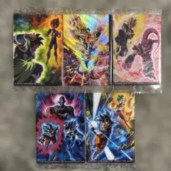 ドラゴンボール トレーディングカード 5枚セット