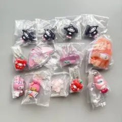 マイメロディ めじるしアクセサリー ガチャガチャ まとめ売り 13点セット