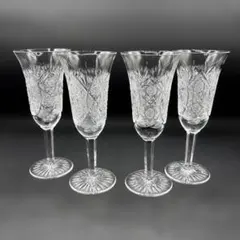 クリスタルガラス ワイングラス 4客セット