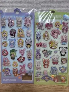 ベビースリー　ボンボンドロップシール