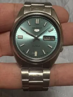 SEIKO 5 Automatic 本体 アイスブルー文字盤