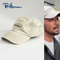 R*4様 【ベージュ】未使用 Ronherman ベースボールキャップ 2026年最新】Ron Herman カラー：ベージュ系 レディース ベースボール