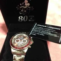 超激安‼️80周年！ミッキー腕時計