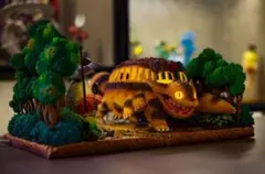 【新品】宮崎駿 となりのトトロ ネコバス フィギュア ガレージキット