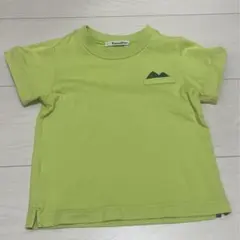 【ファミリア】グリーン➕ファミリアチェックTシャツ　100㎝のサムネイル